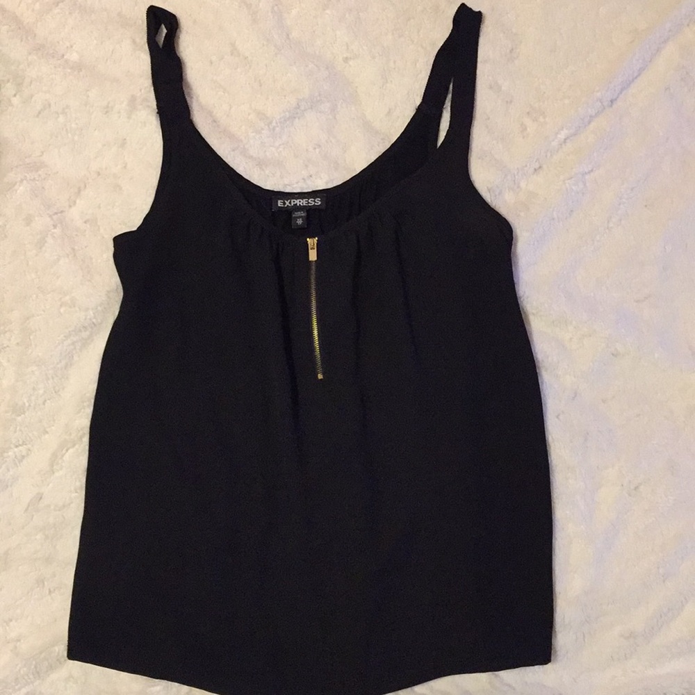Black sheer tank